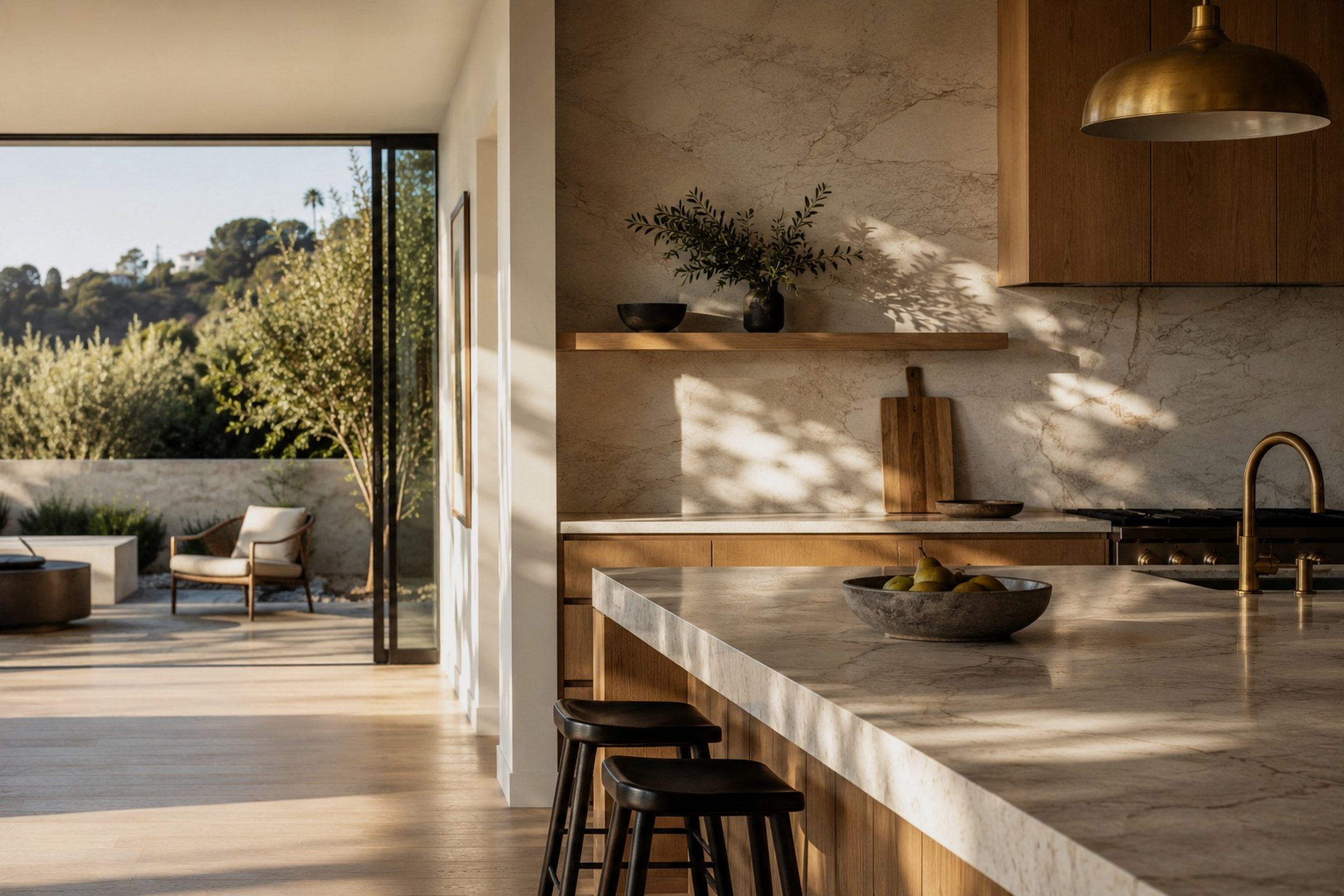 Westside kitchen remodel with indoor-outdoor flow